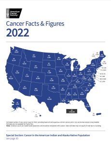Photo of Cover of Hawaii Cancer Facts and Figures 2022