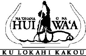 Hui Waa Canoe Racing Association