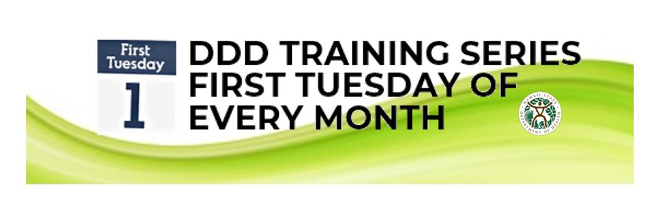 1st Tuesday Training Series Banner