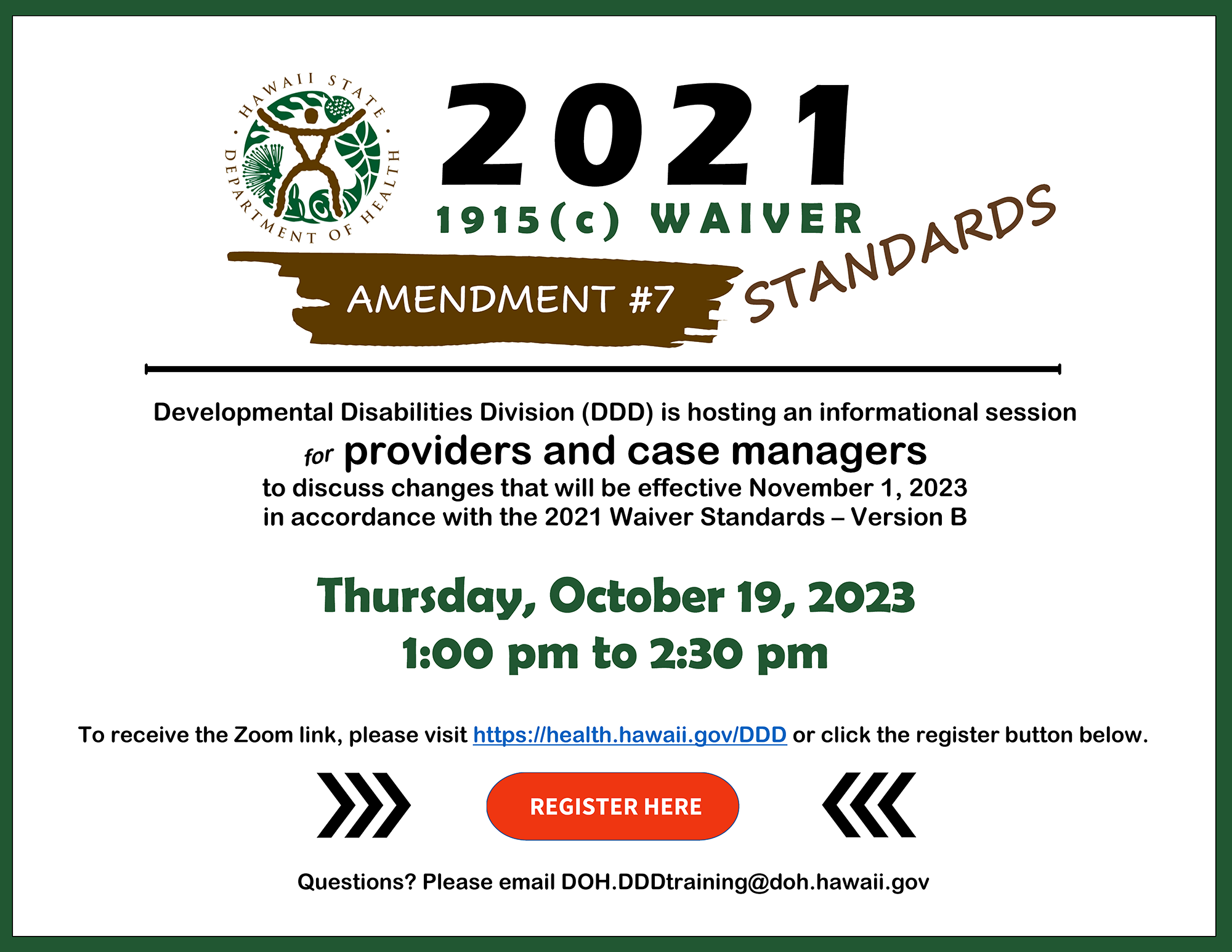 Waiver-Standards-Training