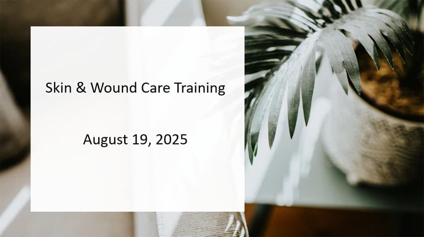 Skin and Wound Care Training
