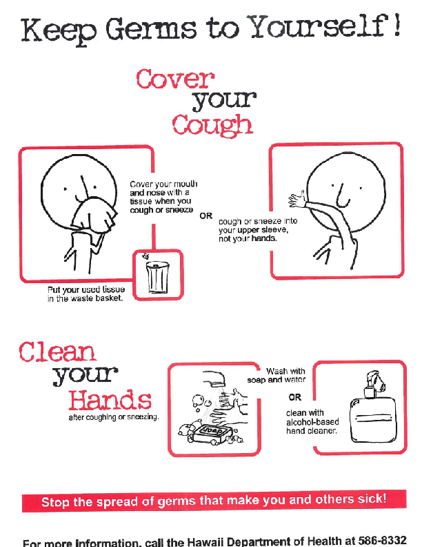 Cover Your Cough Poster