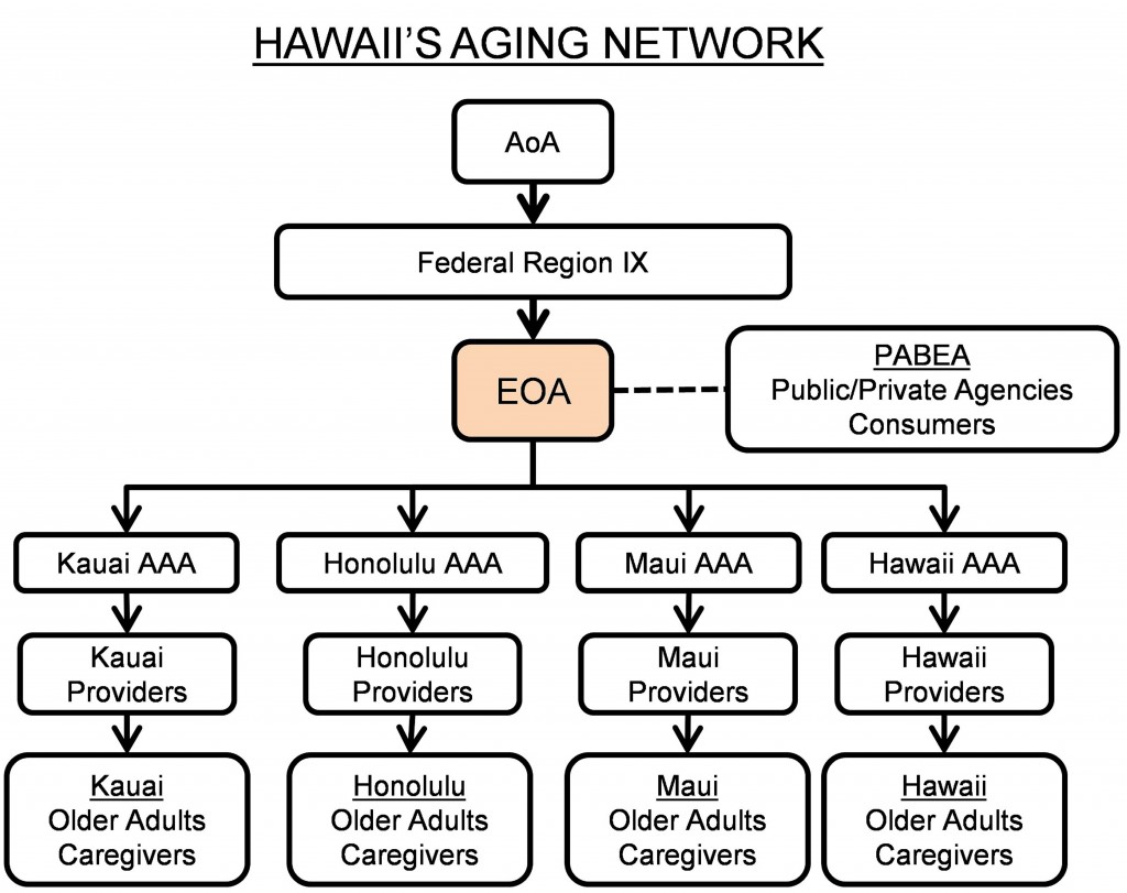 Executive office on aging aging network