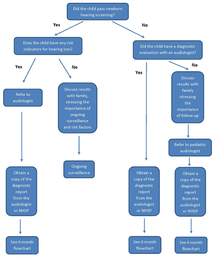 Hearing Screening Flow Chart