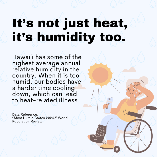 4. Its not just heat its humidity too