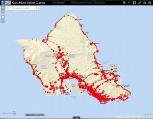 Hawaii Motor Vehicle Crashes 2007-2014