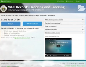 New and Improved! Vital Records Online Ordering and Tracking System post thumbnail