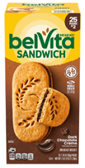 belVita Breakfast Sandwich, Dark Chocolate Creme variety  (2 lb 12 oz carton)