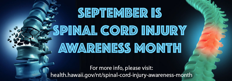 September is Spinal Cord Injury Awareness Month