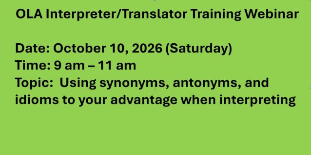 2026 October Webinar