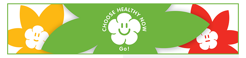 Choose healthy graphic. 