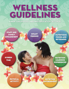 Cover of a wellness guidelines manual.