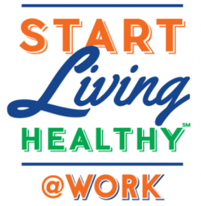 Start living healthy graphic.