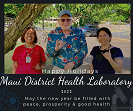 Maui District Health Laboratory Staff with Dr. Desmond